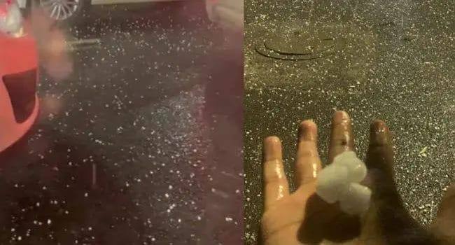രാജ്യതലസ്ഥാനത്ത് കനത്തമഴയോടൊപ്പം ആലിപ്പഴവർഷവും രാജ്യതലസ്ഥാനത്ത് കനത്തമഴയോടൊപ്പം ആലിപ്പഴവർഷവും