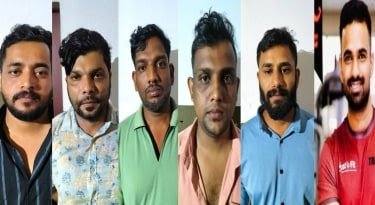 കരിപ്പൂർ വിമാനത്താവളം വഴിയുള്ള സ്വർണകവർച്ച; അന്തർജില്ലാ കവർച്ചാ സംഘത്തിലെ ഏഴുപേർ പിടിയിൽ കരിപ്പൂർ വിമാനത്താവളം വഴിയുള്ള സ്വർണകവർച്ച; അന്തർജില്ലാ കവർച്ചാ സംഘത്തിലെ ഏഴുപേർ പിടിയിൽ