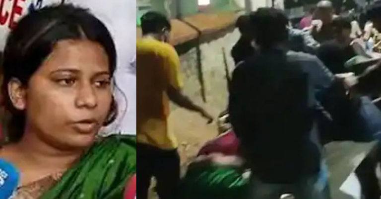 എസ്എഫ്ഐക്കാര് കൂട്ടം ചേര്ന്ന് വലിച്ചിഴച്ച് മര്ദ്ദിച്ചു: പൊലീസ് നോക്കി നിന്നെന്ന ആരോപണവുമായി കെ എസ് യു നേതാവ് സഫ്ന എസ്എഫ്ഐക്കാര് കൂട്ടം ചേര്ന്ന് വലിച്ചിഴച്ച് മര്ദ്ദിച്ചു: പൊലീസ് നോക്കി നിന്നെന്ന ആരോപണവുമായി കെ എസ് യു നേതാവ് സഫ്ന