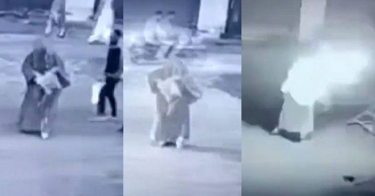 കാശ്മീരില്‍ സിആര്‍പിഎഫ് ക്യാമ്പിന് നേരെ ബോംബെറിഞ്ഞ് സ്ത്രീ