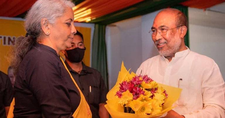 മണിപ്പൂര്‍ മുഖ്യമന്ത്രിയായി ബിരേന്‍ സിംഗ് ഇന്ന് സത്യപ്രതിജ്ഞ ചെയ്യും