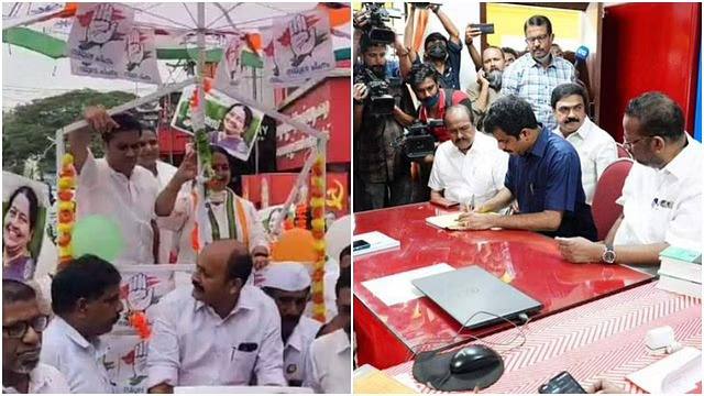 തൃക്കാക്കരയിൽ യുഡിഎഫ് , എല്ഡിഎഫ് സ്ഥാനാര്ത്ഥികൾ നാമനിർദ്ദേശ പത്രികകൾ സമർപ്പിച്ചു തൃക്കാക്കരയിൽ യുഡിഎഫ് , എല്ഡിഎഫ് സ്ഥാനാര്ത്ഥികൾ നാമനിർദ്ദേശ പത്രികകൾ സമർപ്പിച്ചു