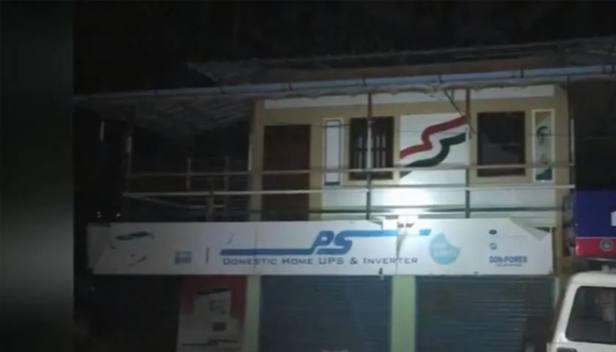 പേരമ്പ്രയിൽ കോൺഗ്രസ് ഓഫീസിന് നേരെ ബോംബ് ഏറ്