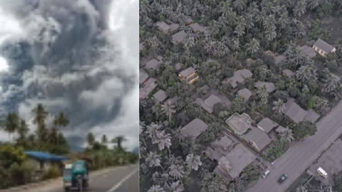അഗ്നിപര്വത സ്ഫോടനം; ഫിലിപ്പീന്സ് നഗരങ്ങള് ചാരം മൂടിയ അവസ്ഥയില് അഗ്നിപര്വത സ്ഫോടനം; ഫിലിപ്പീന്സ് നഗരങ്ങള് ചാരം മൂടിയ അവസ്ഥയില്